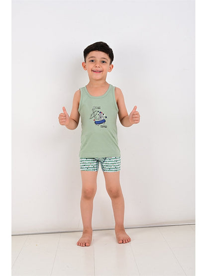 Printed Boys' Underwear Set