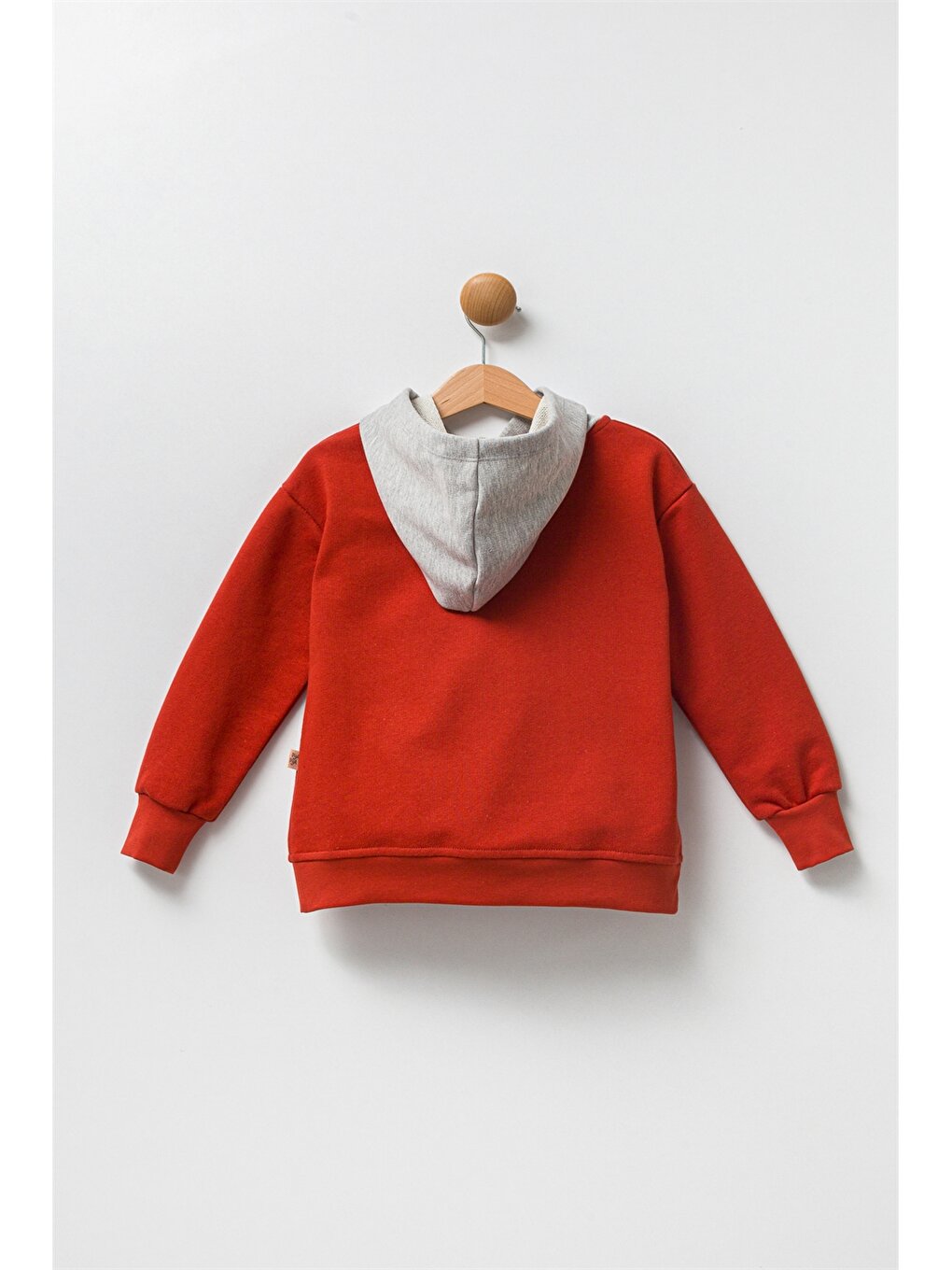 Printed Long Sleeve Baby Boy Hoodie