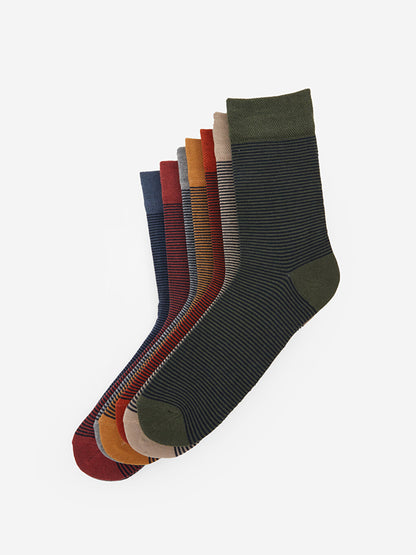 Striped Men's Sock Socks Pack of 7