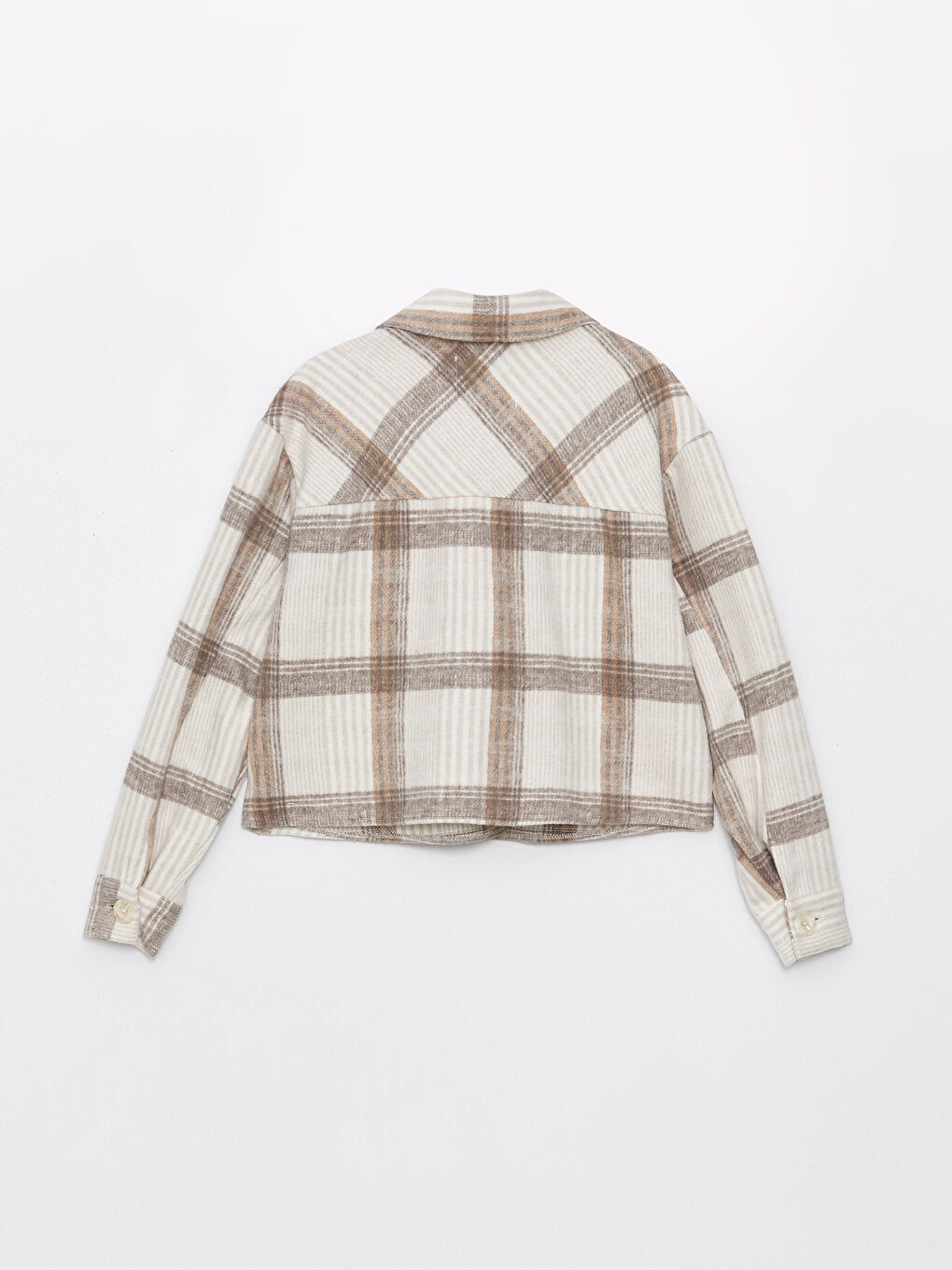 Plaid Long Sleeve Women's Lumberjack Shirt Jacket