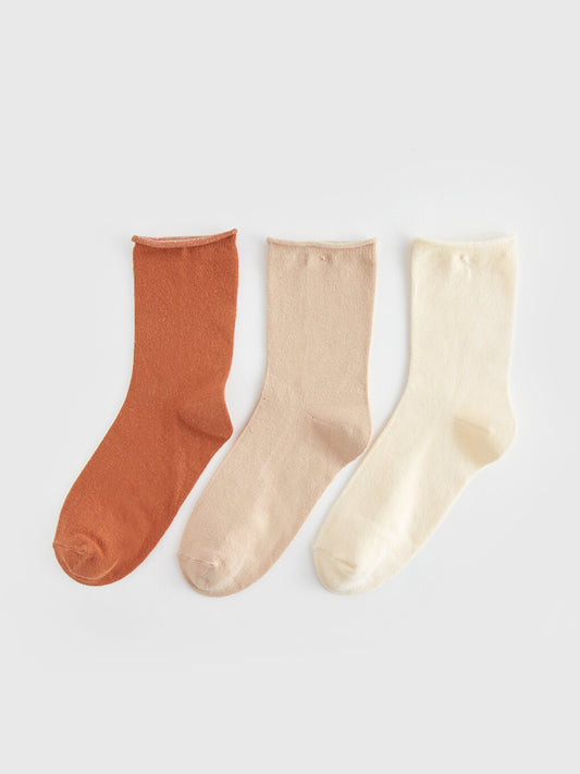 Women's Flat Socks 3 Pack