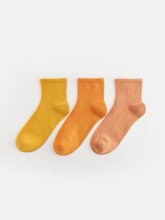 Women's Flat Socks 3 Pack