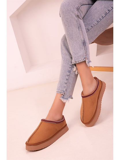 Suede Look Women's Home Shoes