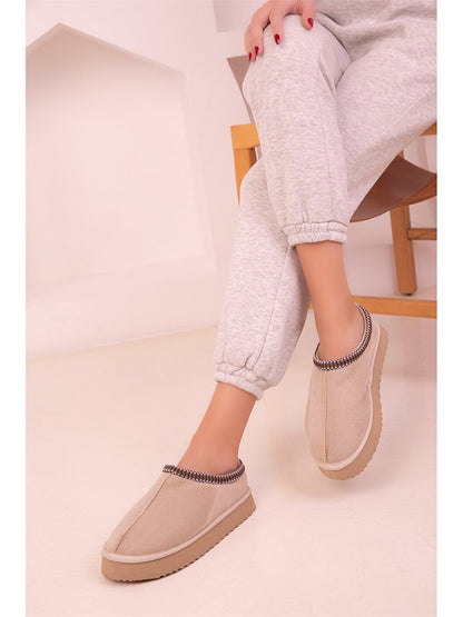 Suede Look Women's Home Shoes