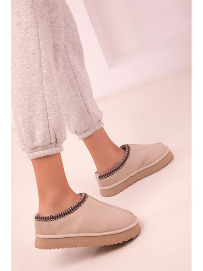 Suede Look Women's Home Shoes