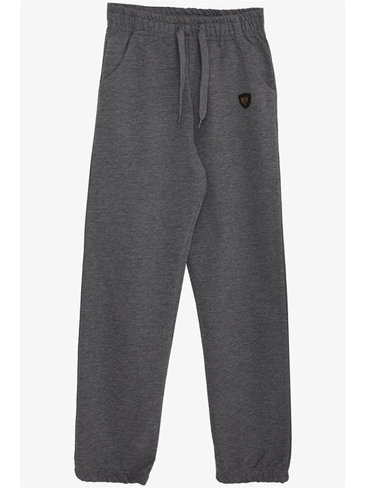 Printed Boys' Sweatpants with Elastic Waist