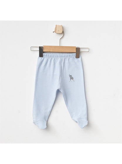 Printed Baby Boy Pajama Bottom with Elastic Waist