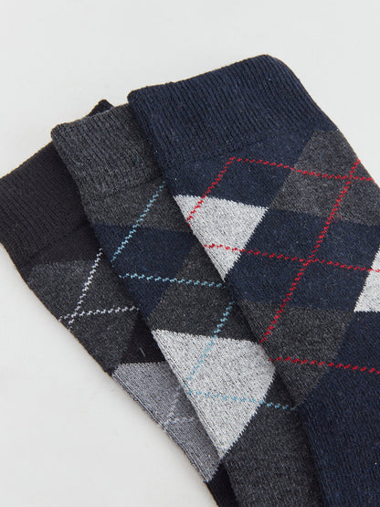 Patterned Men's Socks 3-pack