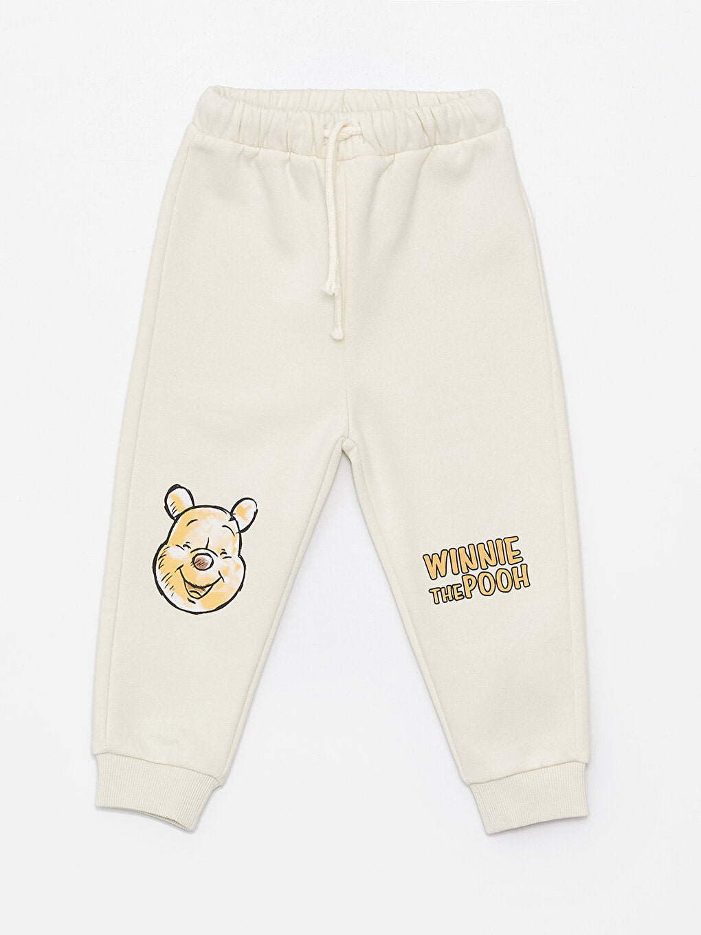 Crew Neck Long Sleeve Winnie the Pooh Printed Baby Boy Sweatshirt and Trousers 2-Piece Set