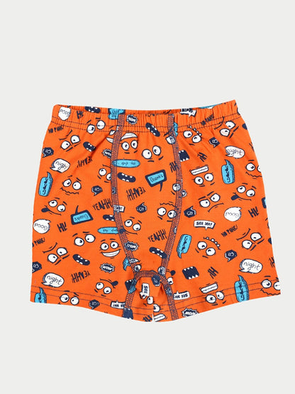 Printed Boy's Boxer 3-Piece