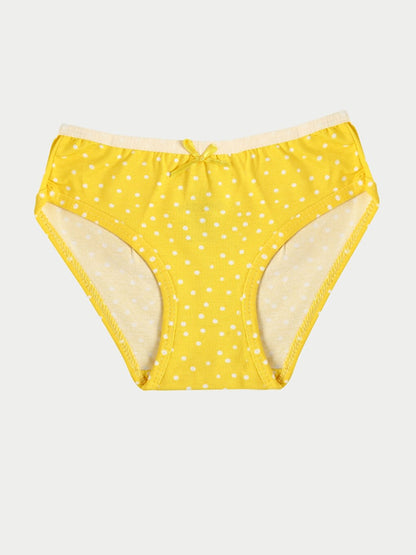 Printed Girl's Panties 3-Piece