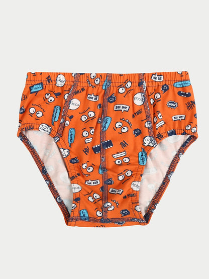 Printed Boy's Panties 3-Piece