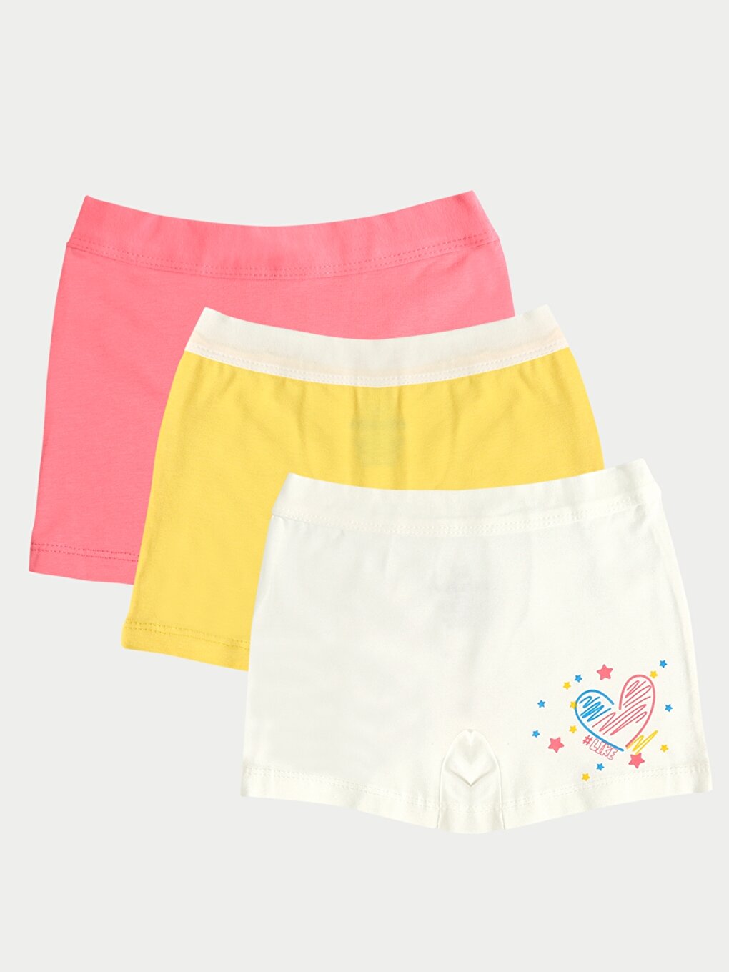 Printed Girl's Boxer 3-Piece