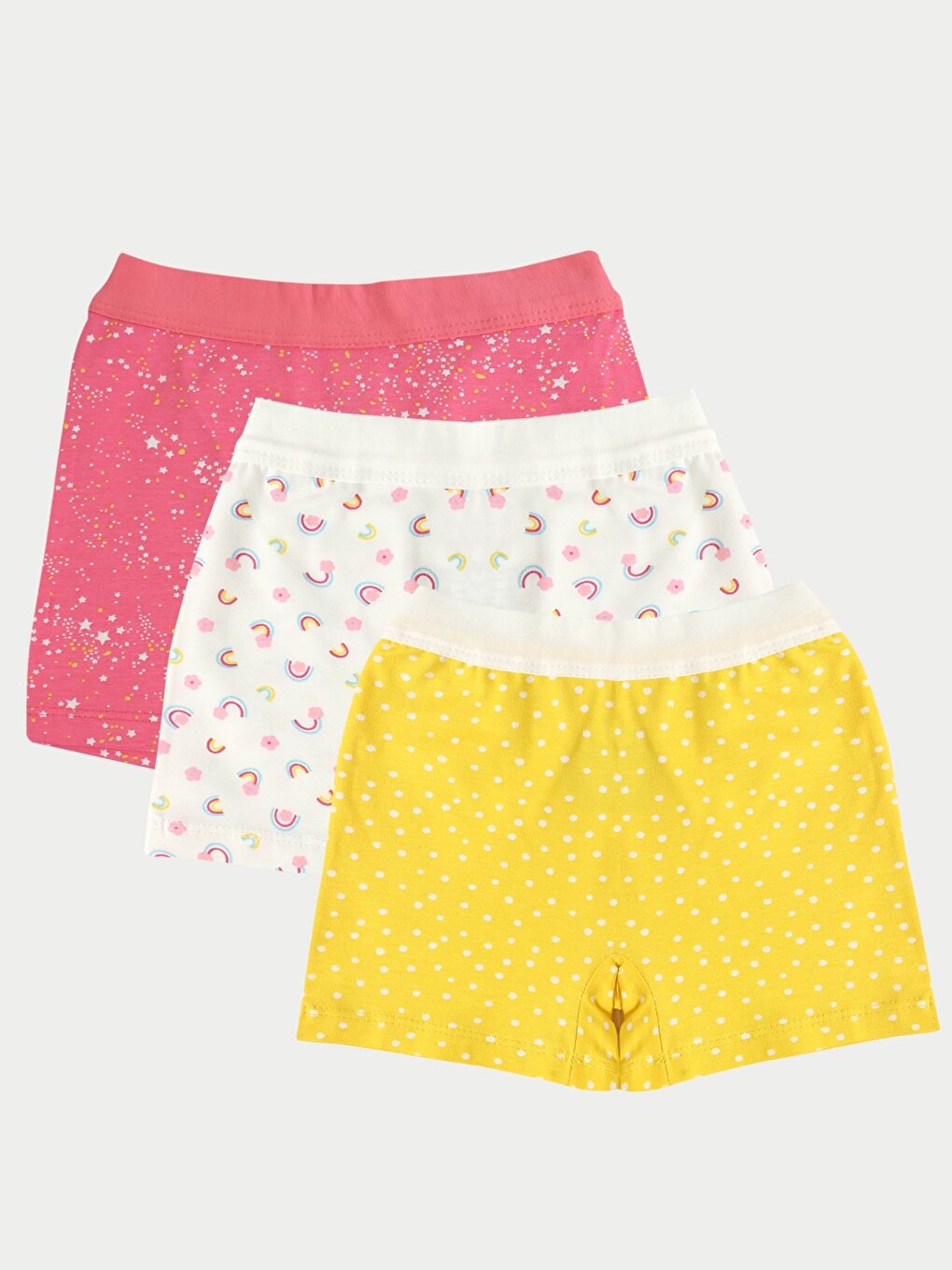 Printed Girls' Boxer 3-Piece