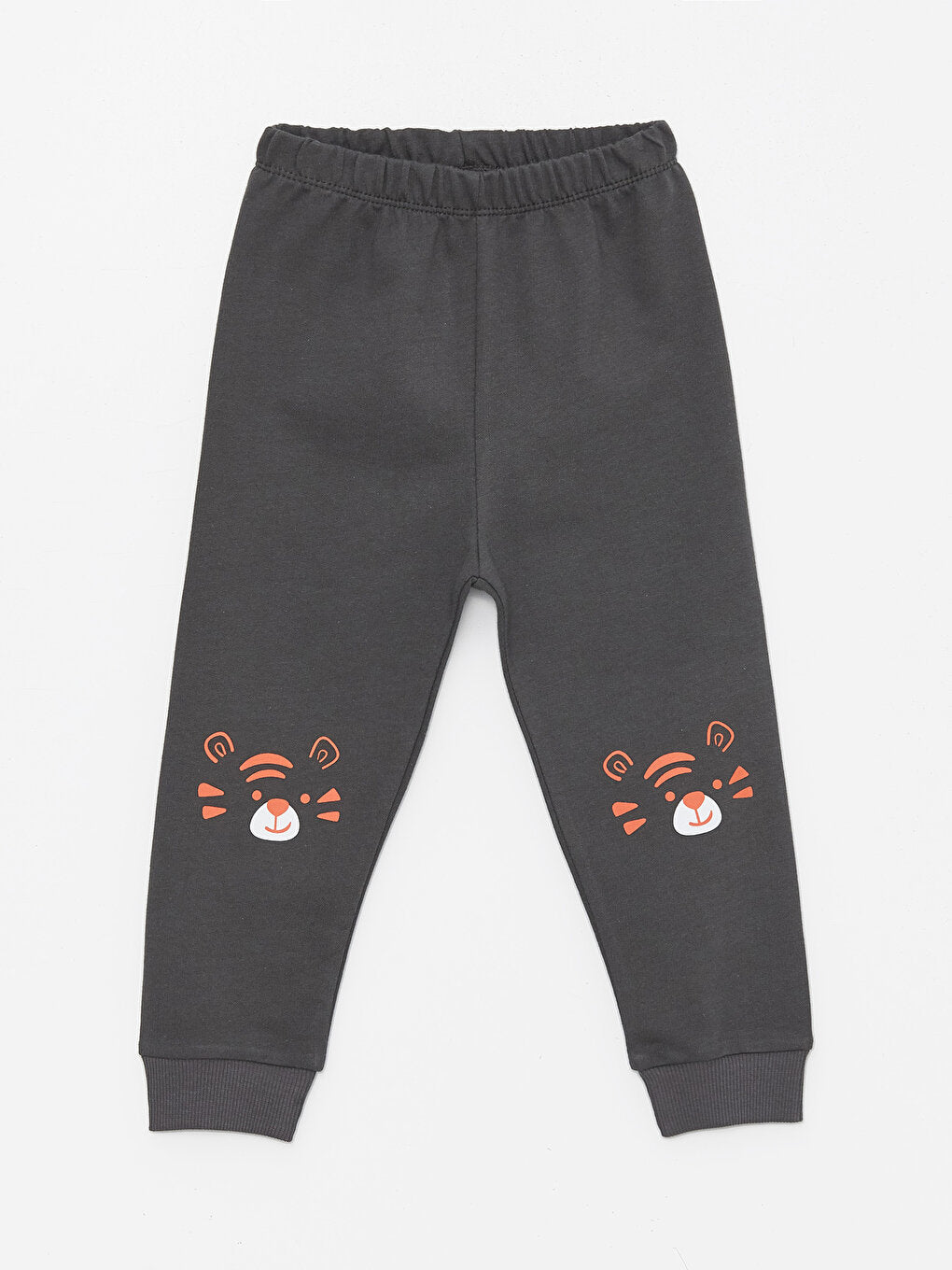 Printed Baby Boy Sweatpants with Elastic Waist