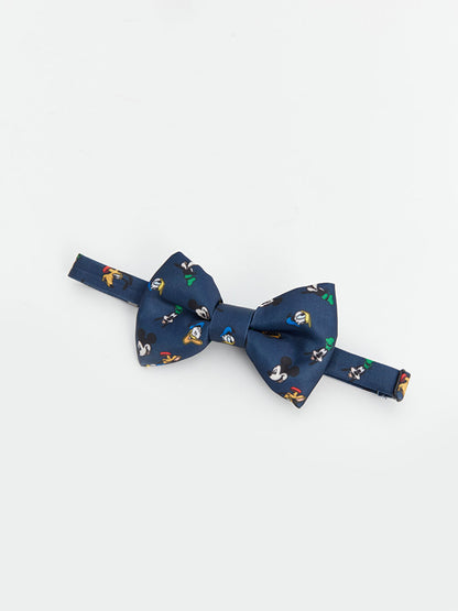 Mickey Mouse Printed Boy's Bow Tie