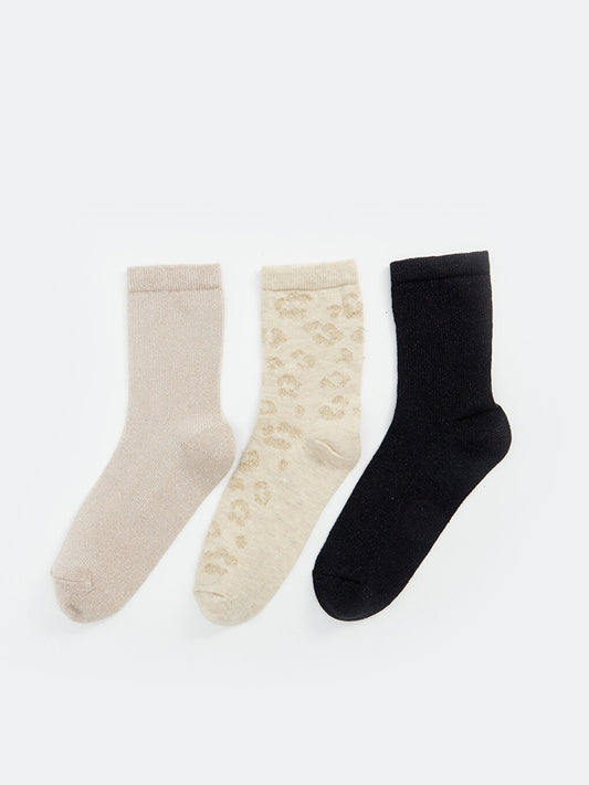 Patterned Women's Socks 3 Pack