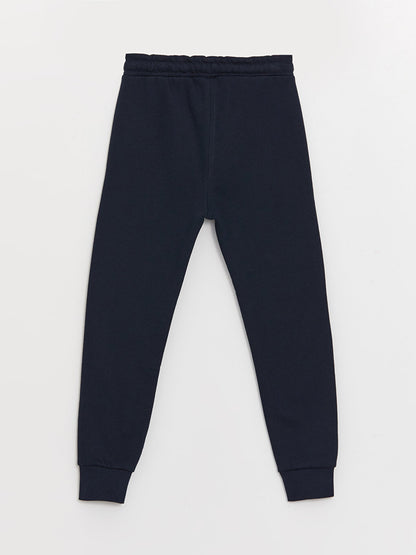 Basic Boy's Jogger Sweatpants with Elastic Waist