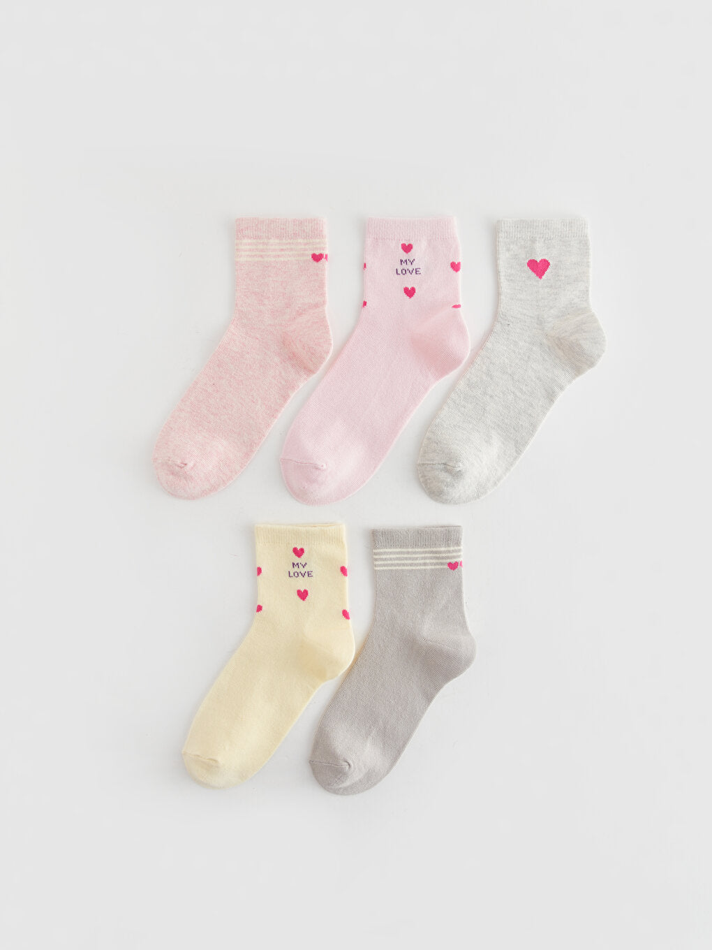 Patterned Women's Socks Pack of 5