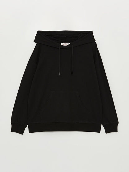 Petite Plain Long Sleeve Women's Hoodie