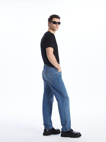 Baggy Fit Men's Jean Trousers