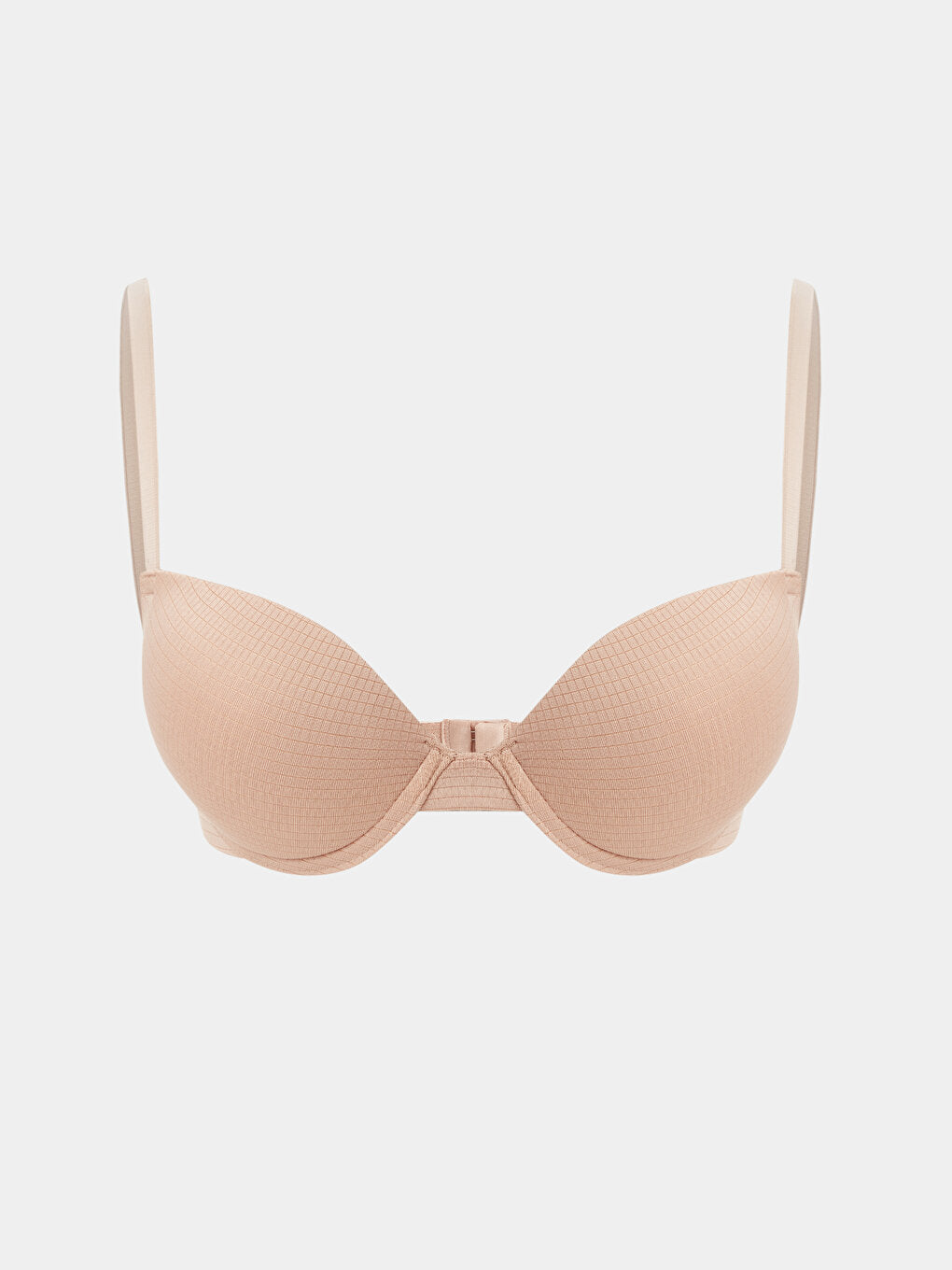 Underwire Half Padded Plain T-Shirt Bra