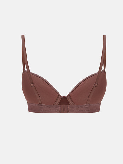 Underwire Unpadded Plain T-Shirt Bra