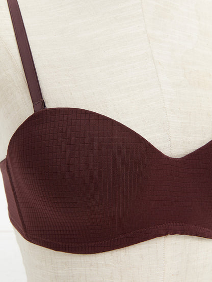 Underwire Unpadded Plain Strapless Bra