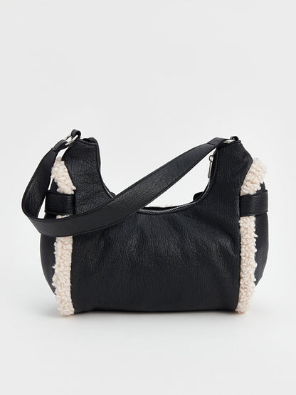 Furry Women's Baguette Bag