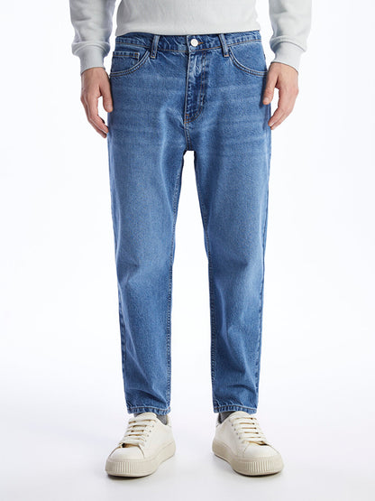 Loose Fit Men's Jean Trousers