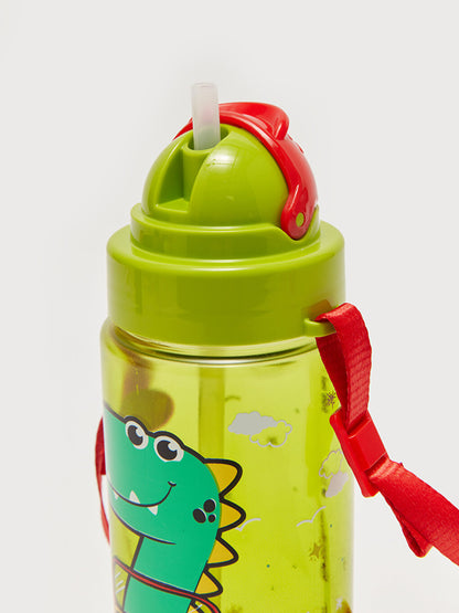 Dinosaur Printed Children's Straw Drinker