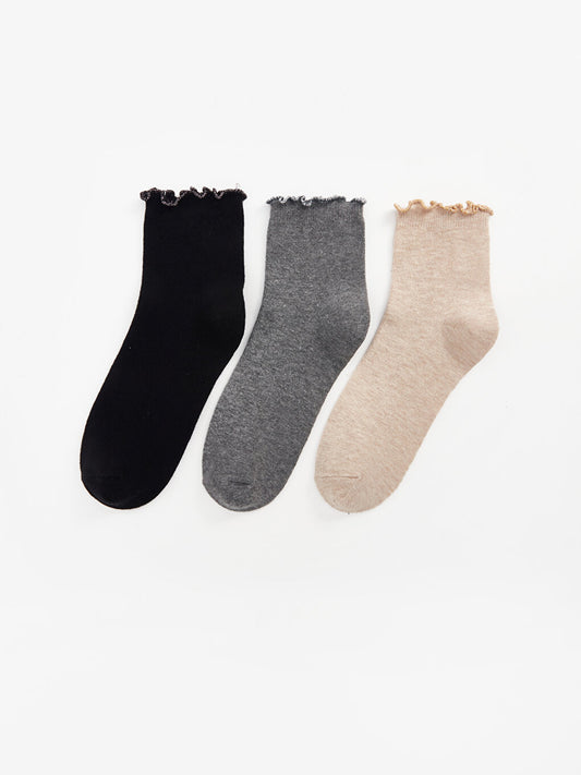 Women's Flat Socks 3 Pack