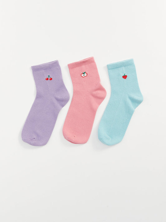 Printed Women's Socks 3 Pack