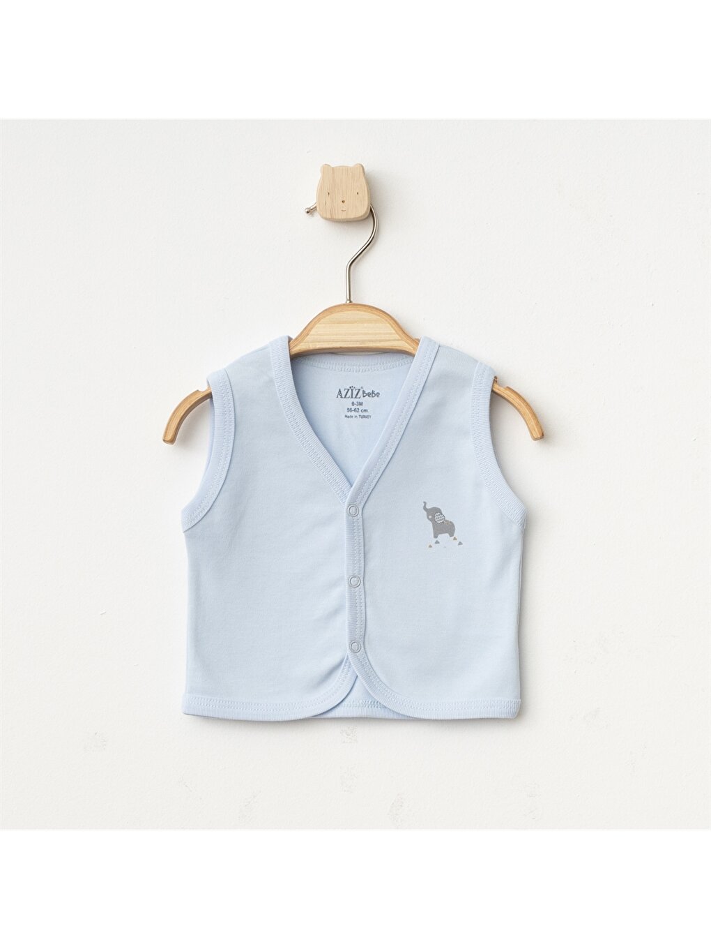 V-Neck Printed Baby Boy Vest