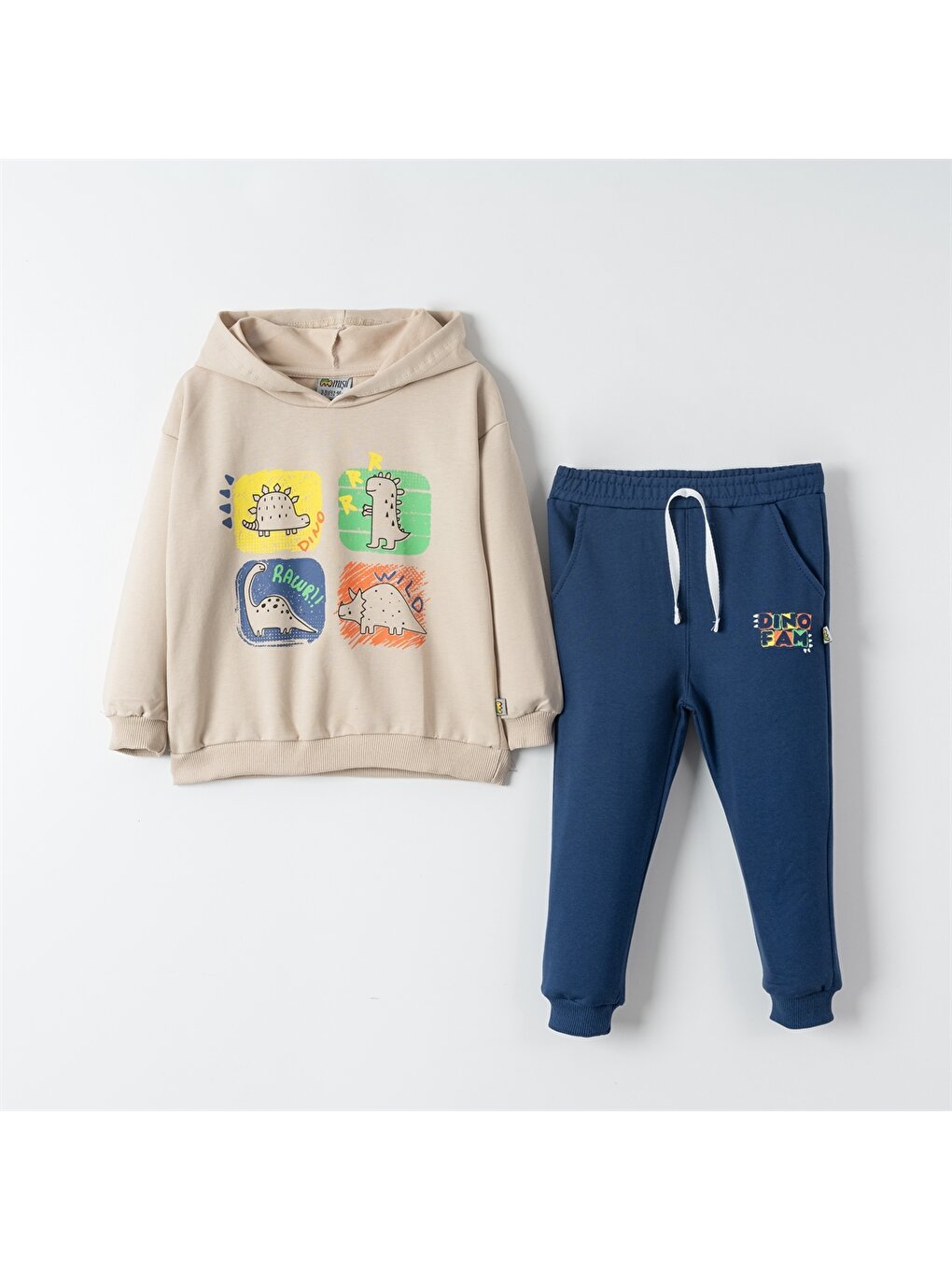 Hooded Long Sleeve Baby Boy 2 Piece Set