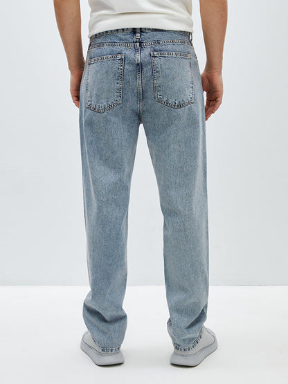 Baggy Fit Men's Jean Trousers