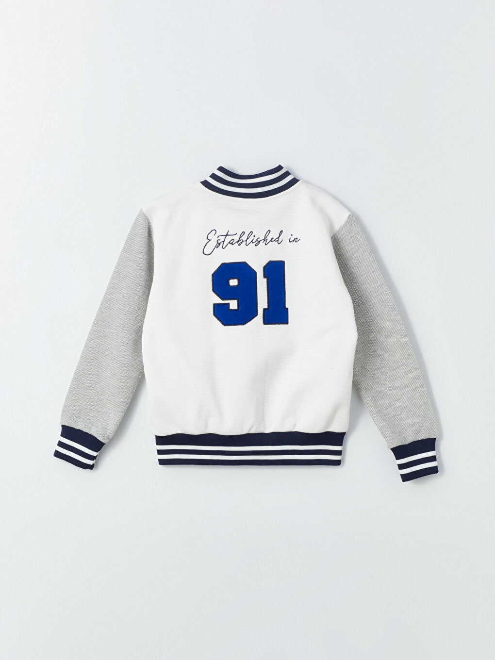 Printed Long Sleeve Boys' College Jacket