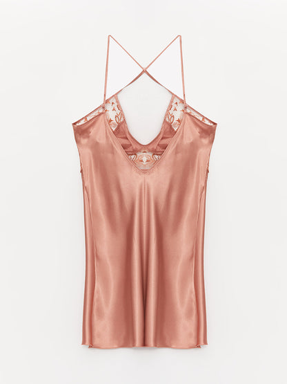 Strappy Satin Women's Nightgown