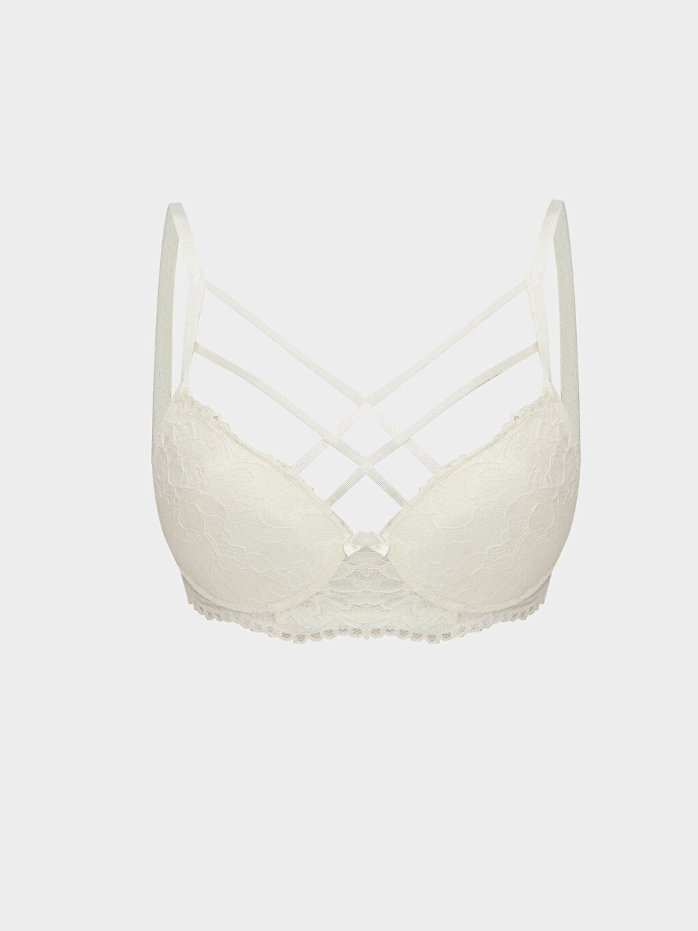 Supported Lace Bra