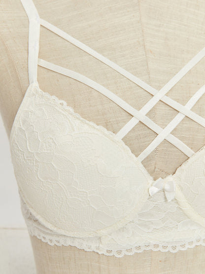 Supported Lace Bra