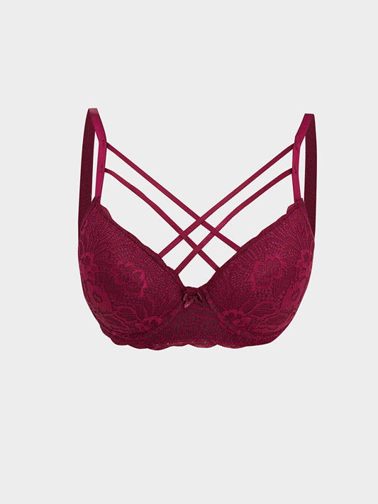 Supported Lace Bra