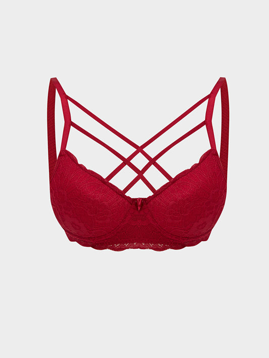 Supported Lace Bra