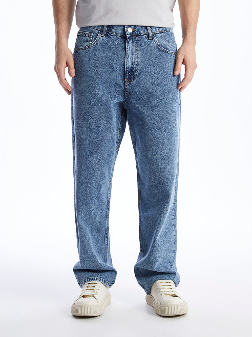 Baggy Fit Men's Jean Trousers