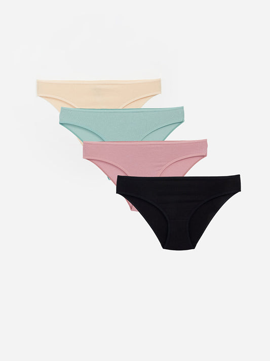 Plain Classic Panties Set of 4