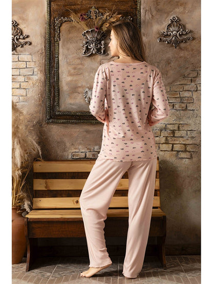 V-Neck Women's Pajama Set