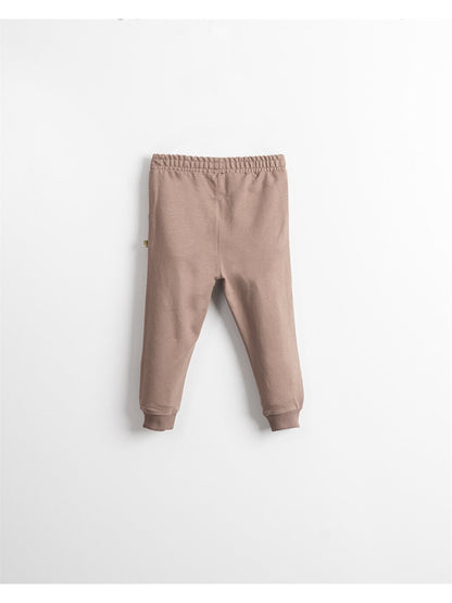 Printed Baby Boy Sweatpants with Elastic Waist