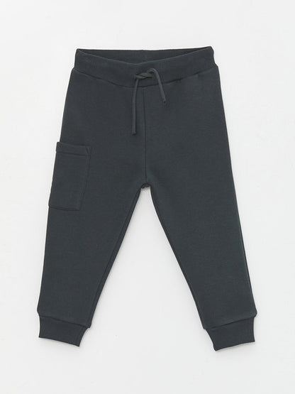 Baby Boy Jogger Pants with Elastic Waist, 2-Piece