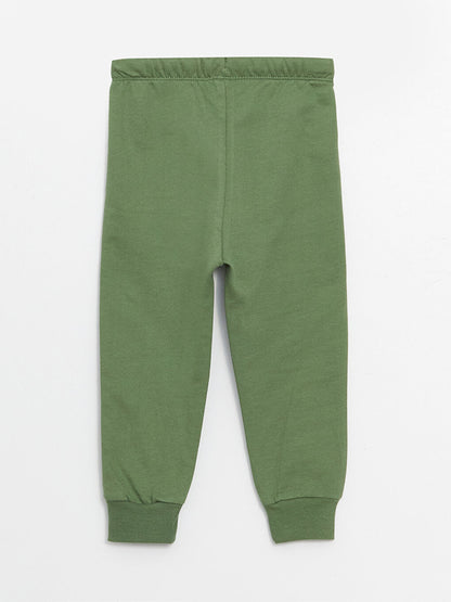 Basic Baby Boy Jogger Sweatpants with Elastic Waist