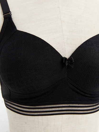 Non-wired Plain Bustier Bra