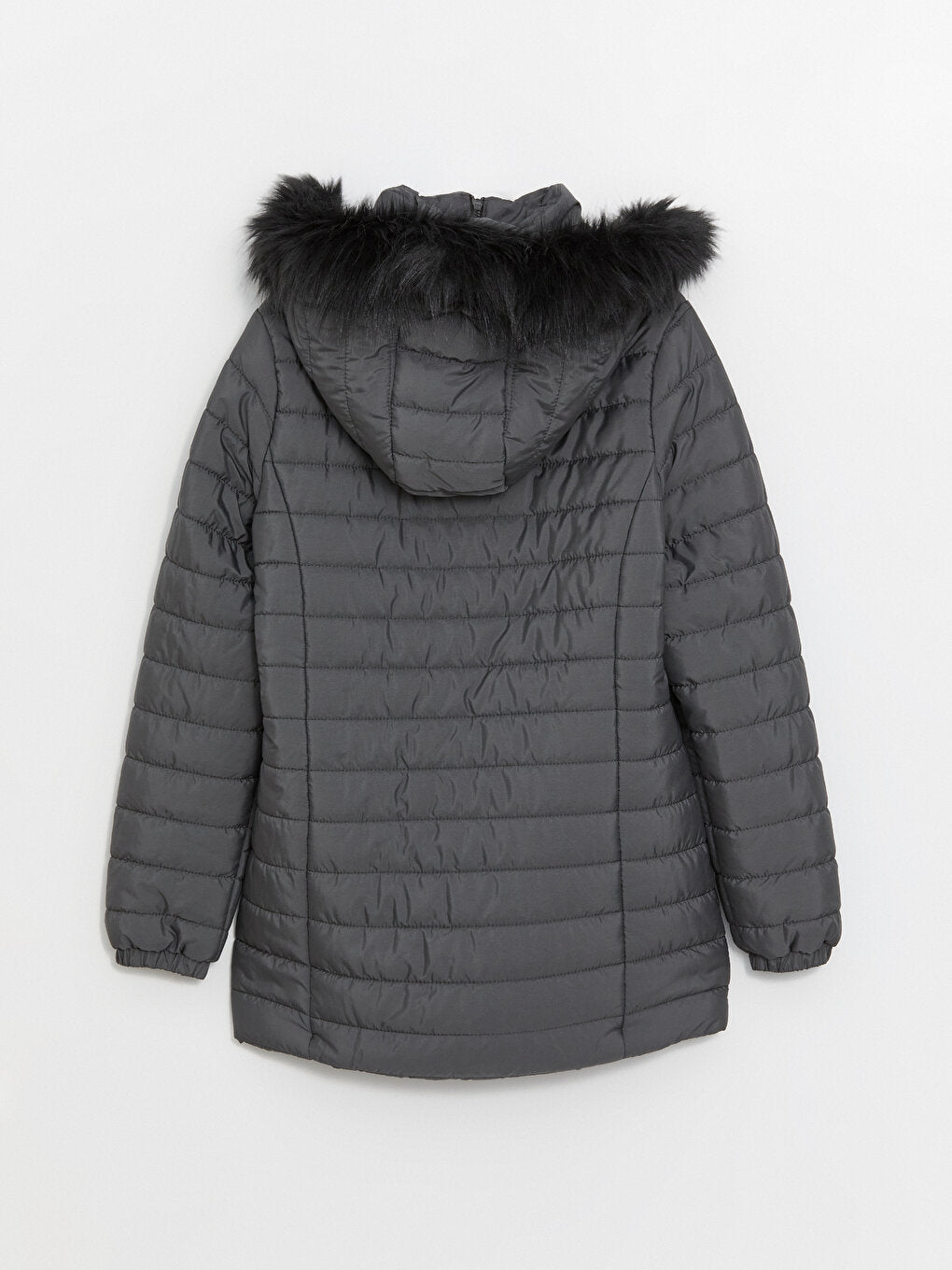 Women's Hooded Plain Puffer Coat